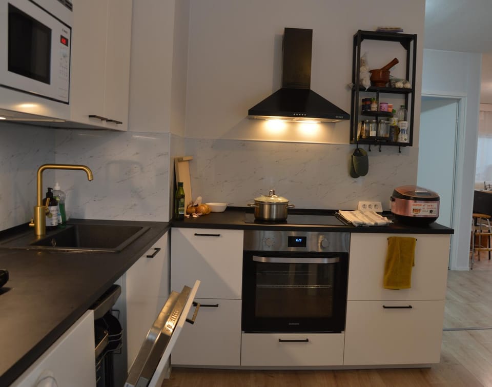 oven, stove, kitchen