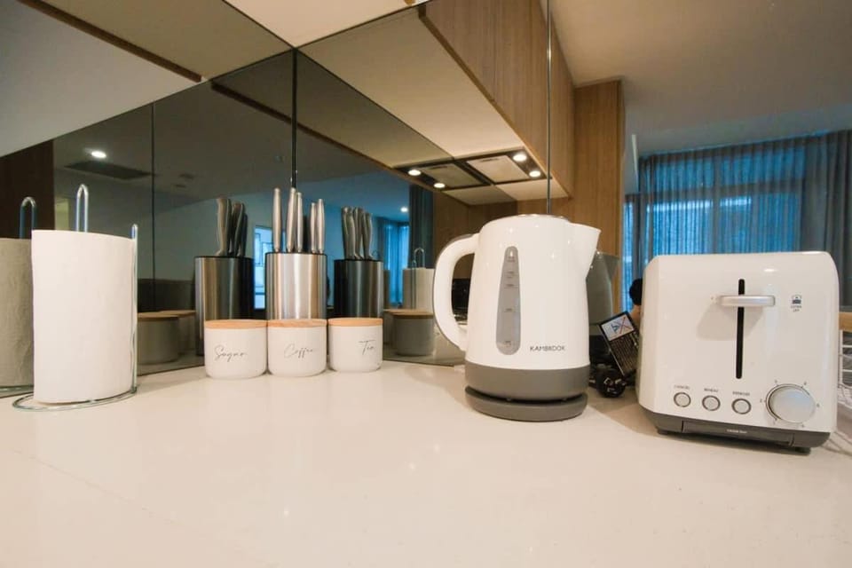 Coffee/tea facilities, Kitchen or kitchenette, toaster