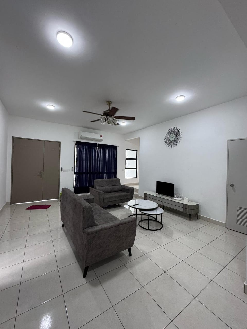Living room, air conditioner