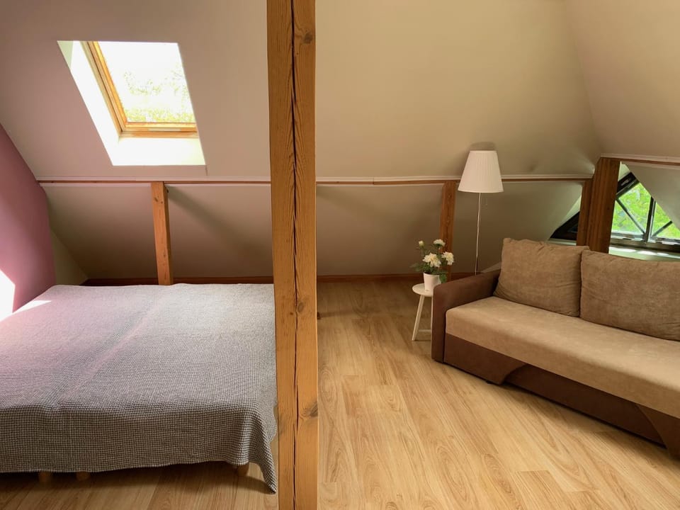 Living room, Bedroom