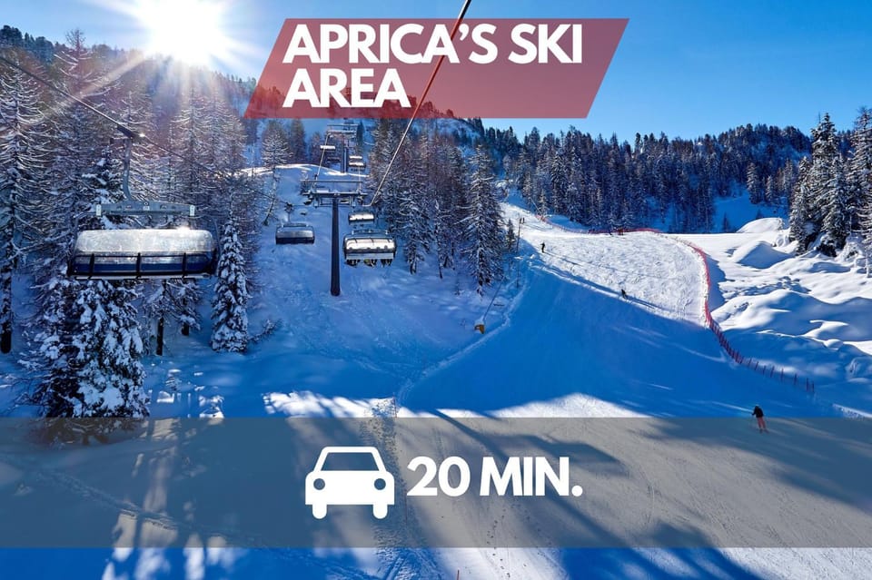 Nearby landmark, Neighbourhood, Natural landscape, Winter, Skiing, Skiing, Text overlay