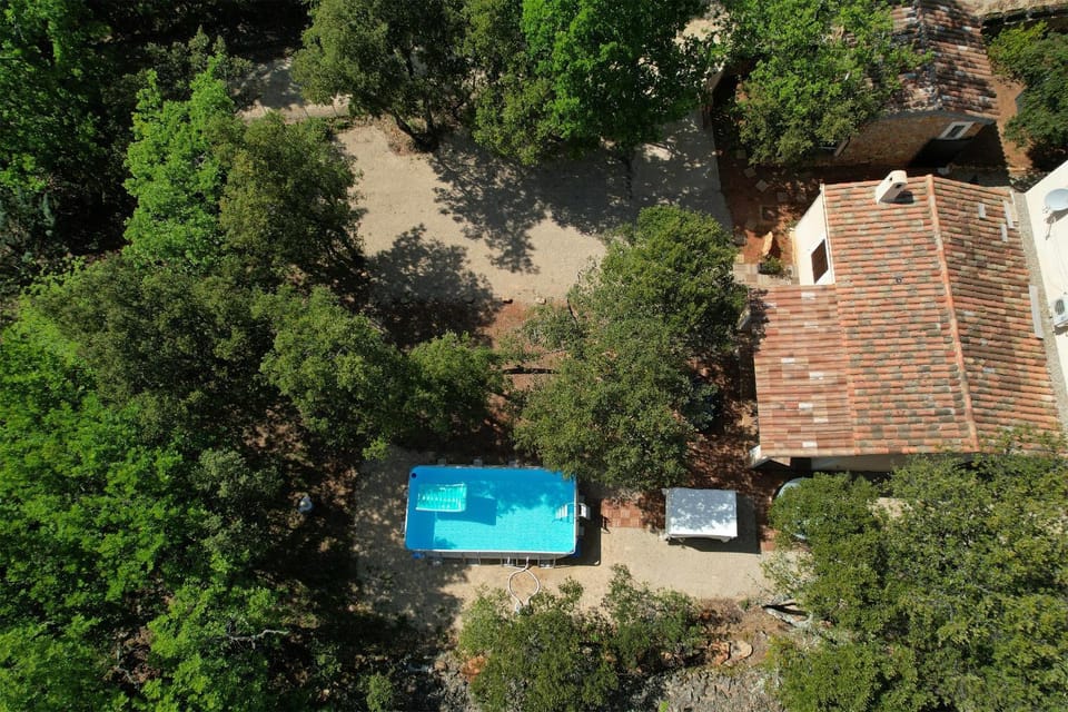 Property building, Spring, Day, Natural landscape, Garden, Garden view, Pool view, Swimming pool, sunbed