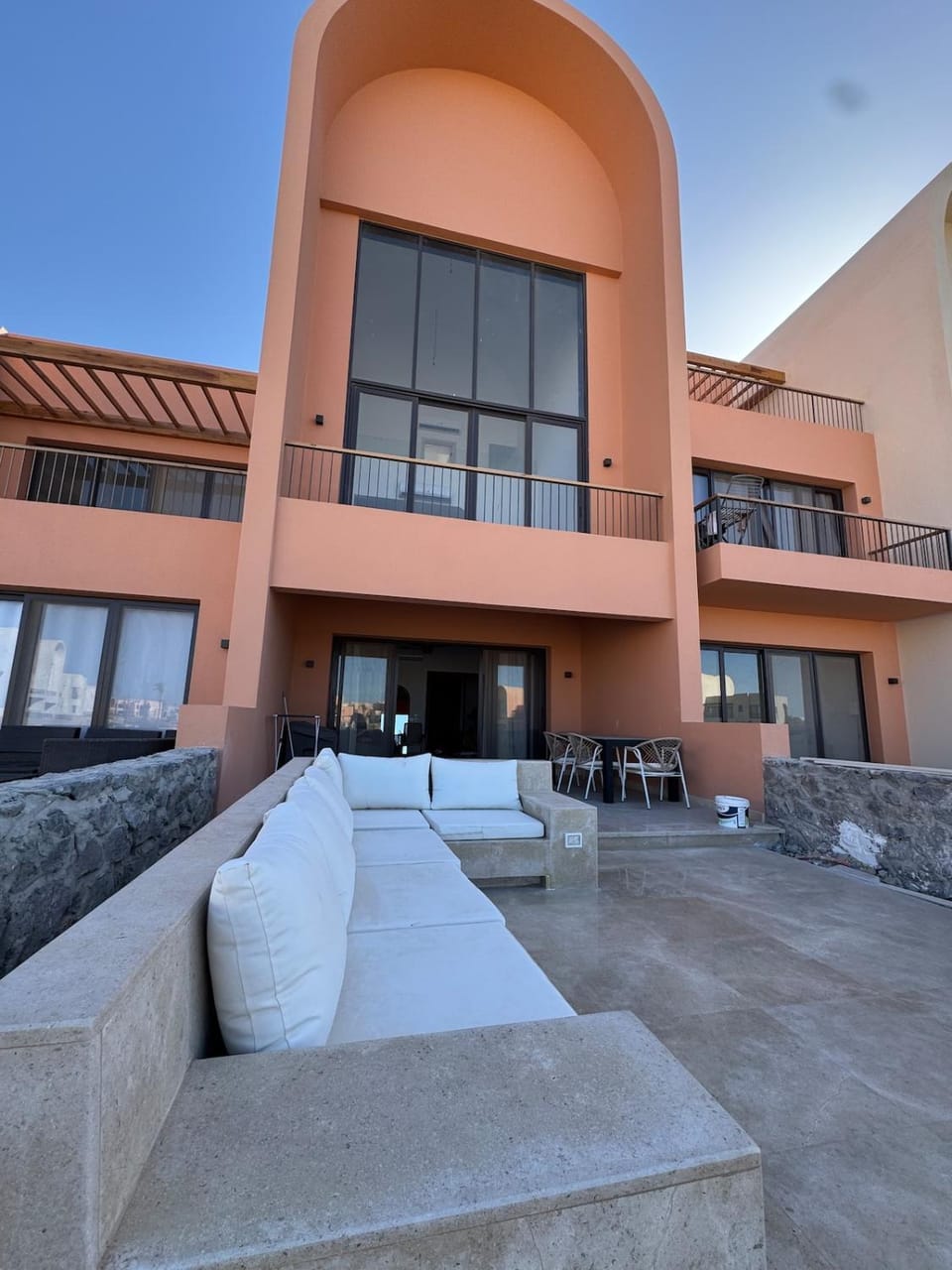Property building, Patio, View (from property/room), Balcony/Terrace, Seating area