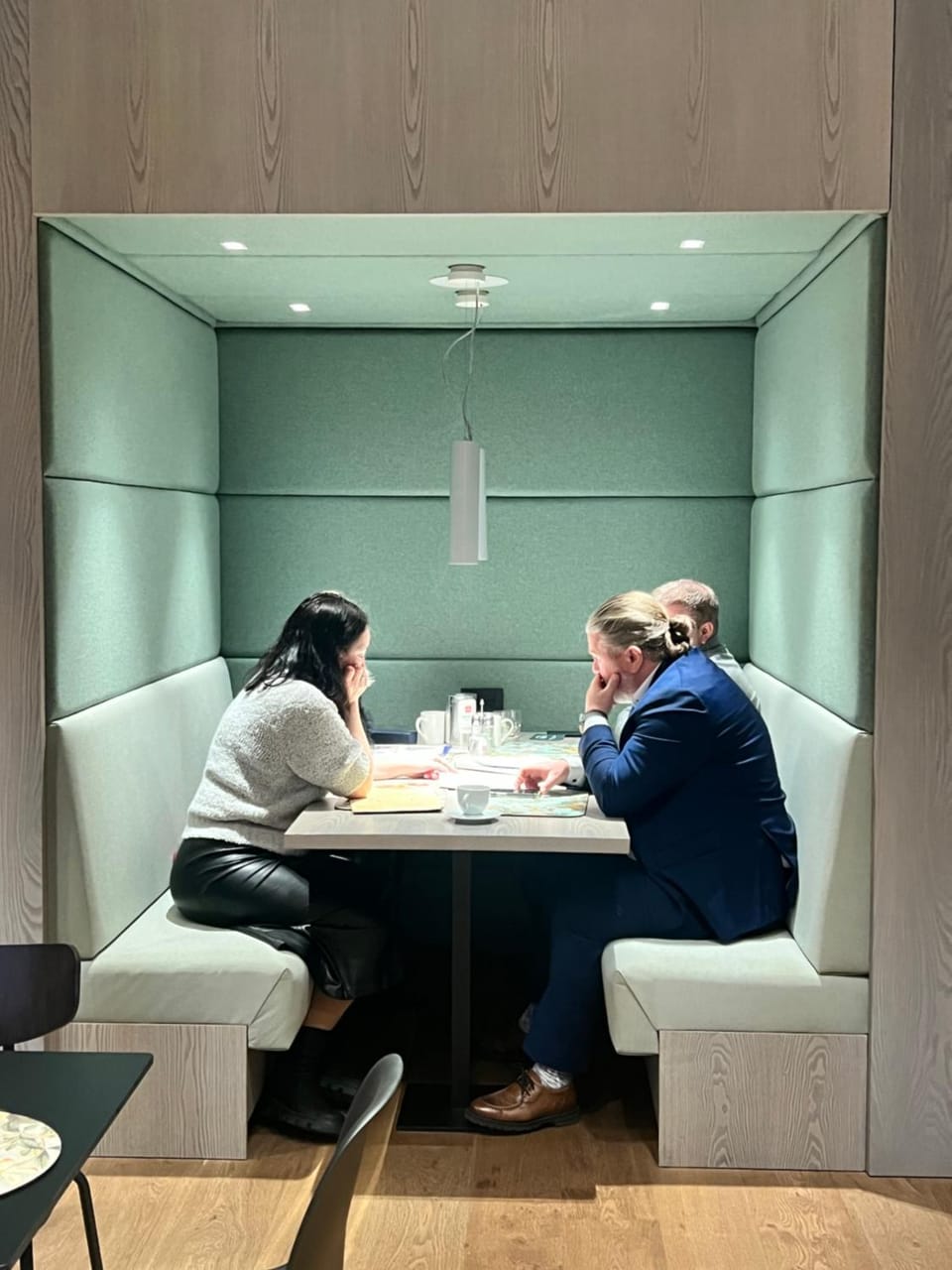 Living room, Seating area, group of guests