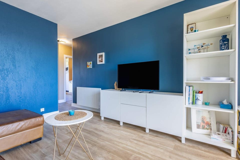 Appartement Vue Mer avec Terrasse, a Deux Pas de la Plage Apartment in Occitanie
