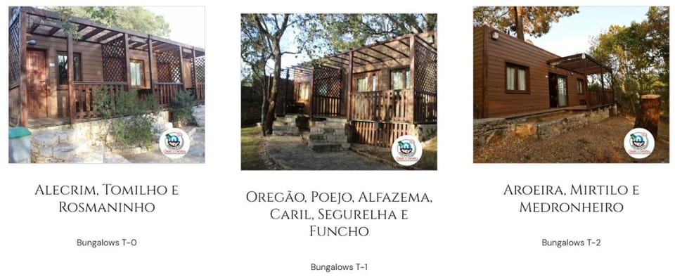 Casas da Gruta - Bungalows Campground/ 
RV Resort in Santarém District, Portugal