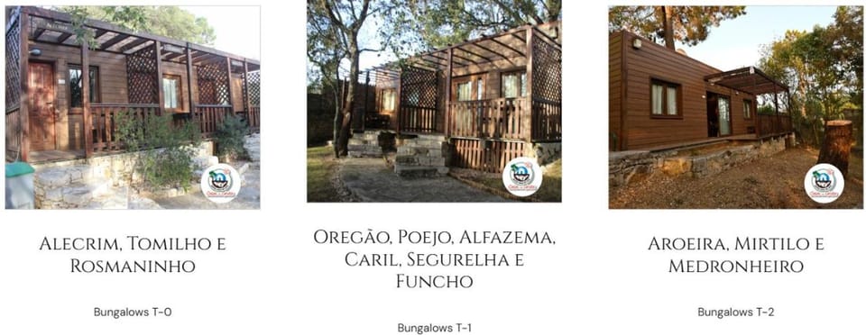 Casas da Gruta - Bungalows Campground/ 
RV Resort in Santarém District, Portugal