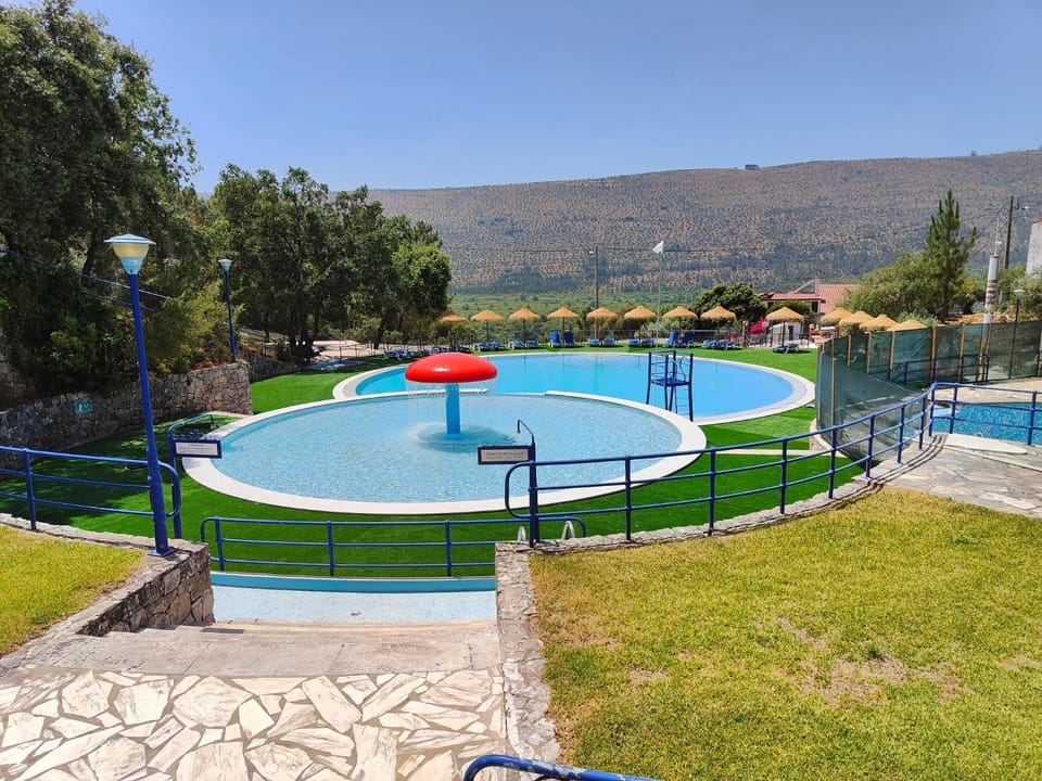 Natural landscape, Pool view, Swimming pool, Swimming pool