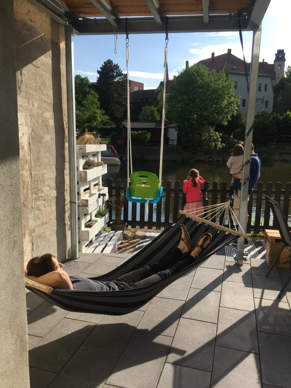 Balcony/Terrace, sunbed