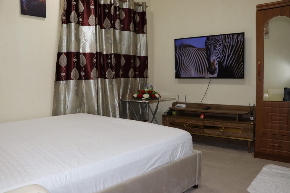Bed, TV and multimedia, Photo of the whole room
