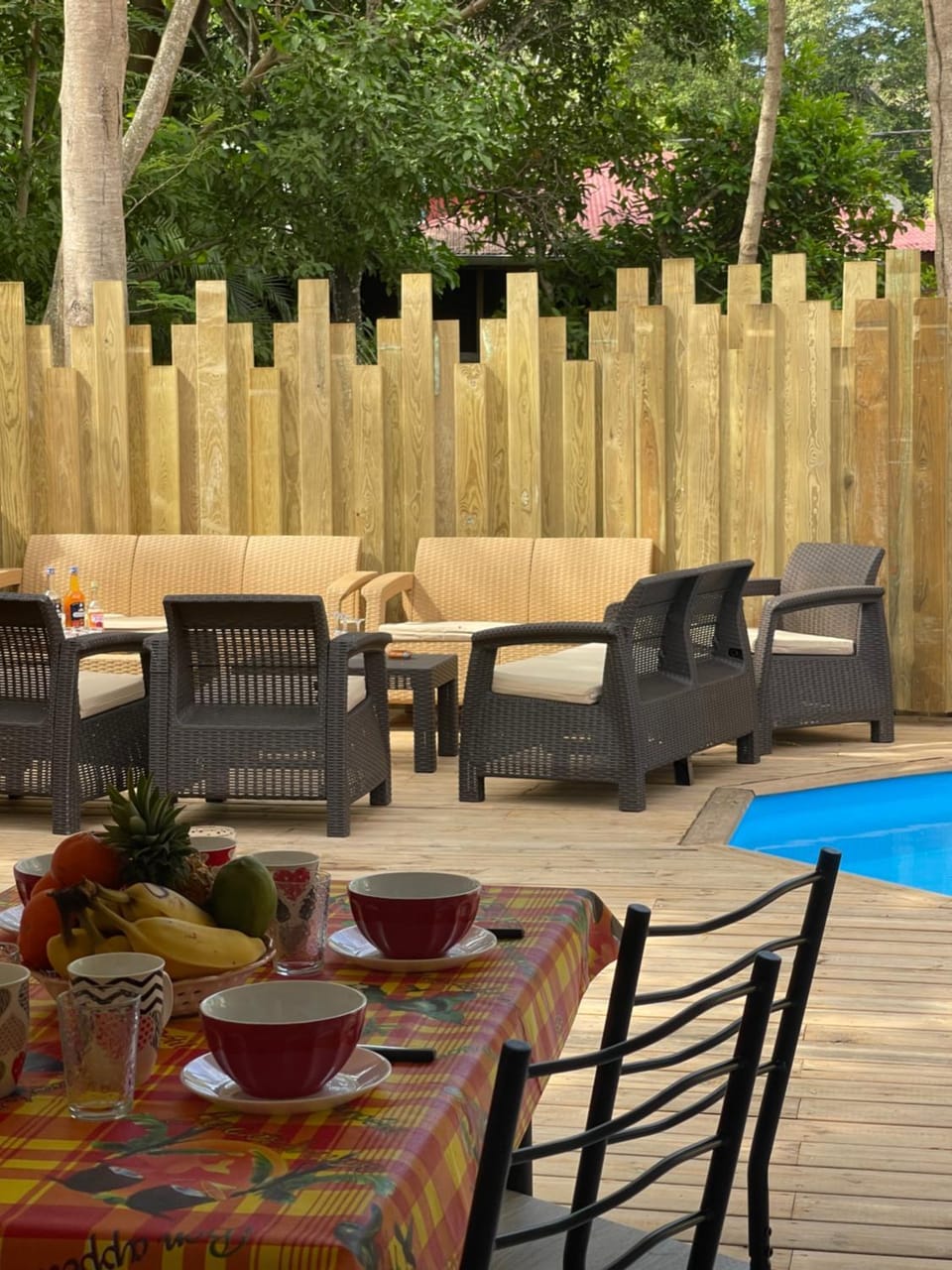 Patio, Dining area