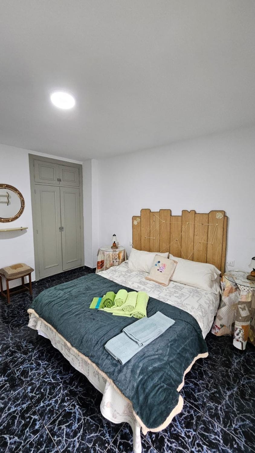 Bed, Photo of the whole room, Bedroom, towels, wardrobe
