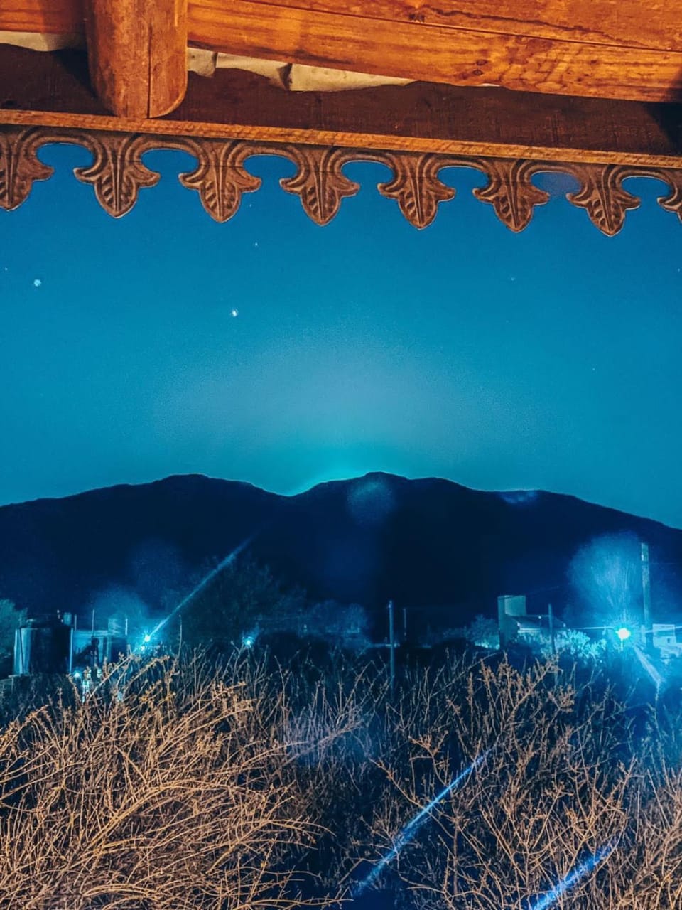 Night, Mountain view
