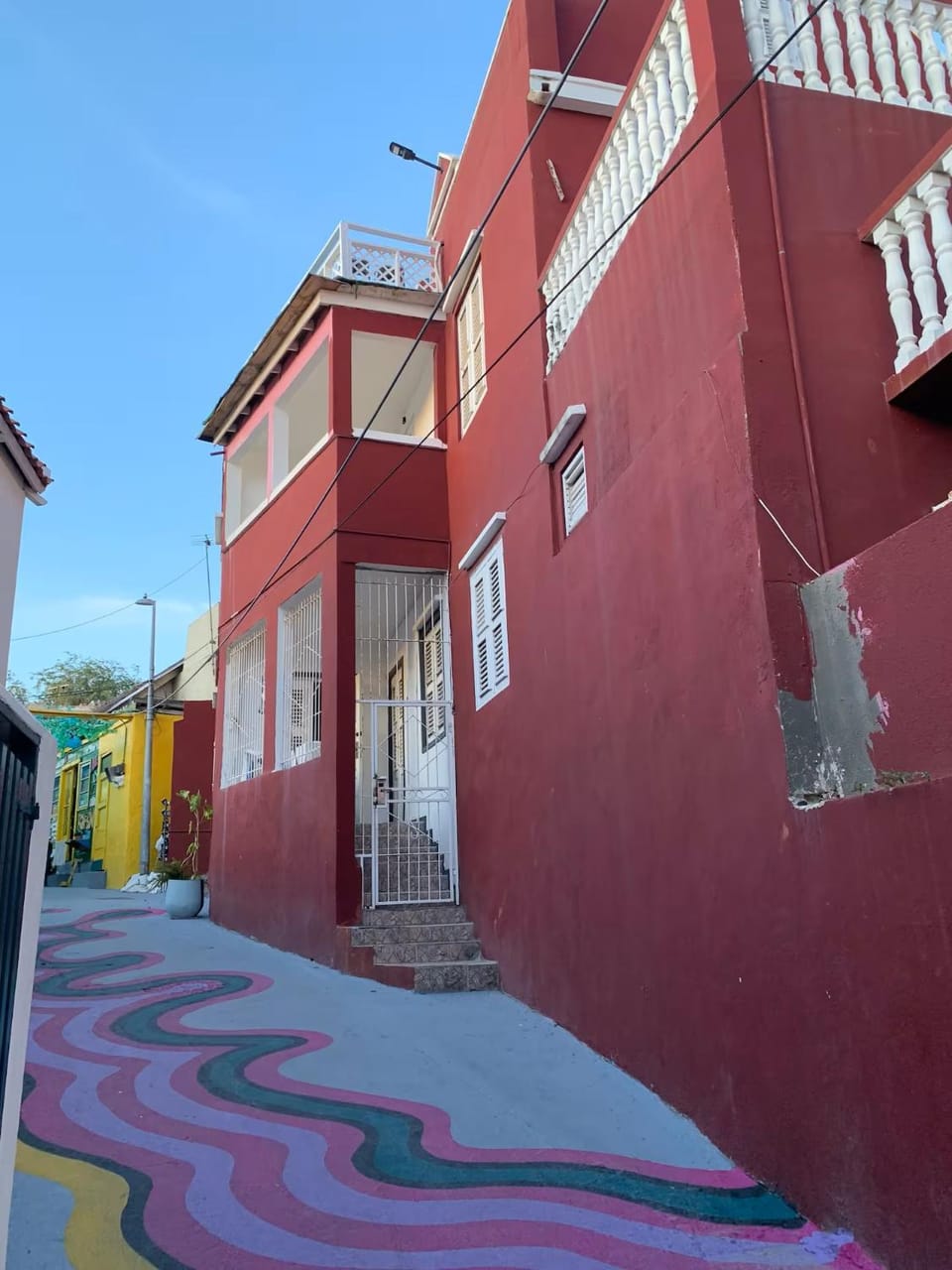 Quiet street view