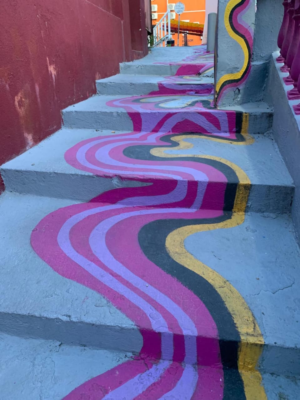 Quiet street view