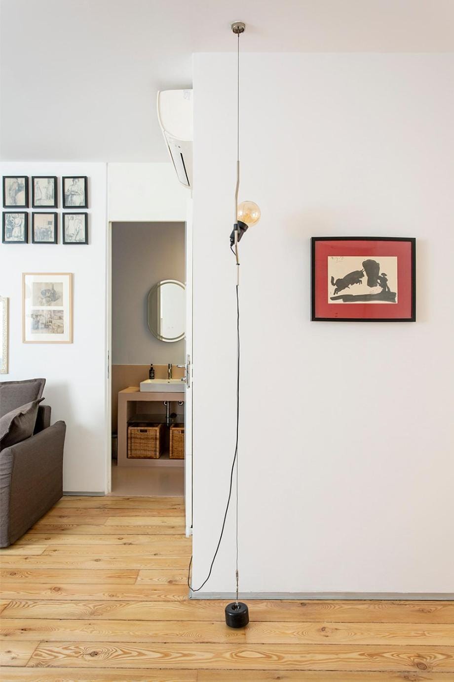 Bathroom, Living room