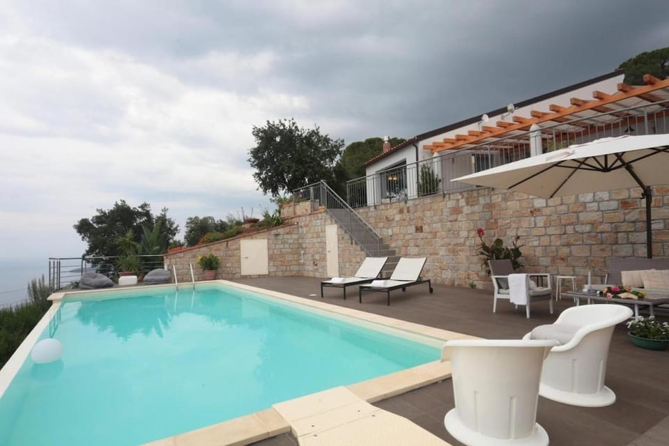 Pool view, Swimming pool, sunbed