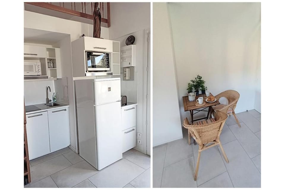 Kitchen or kitchenette, Dining area
