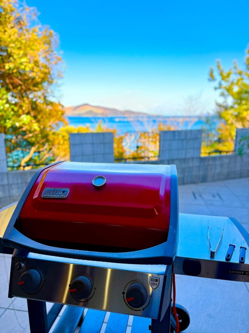 BBQ facilities, Balcony/Terrace, Sea view
