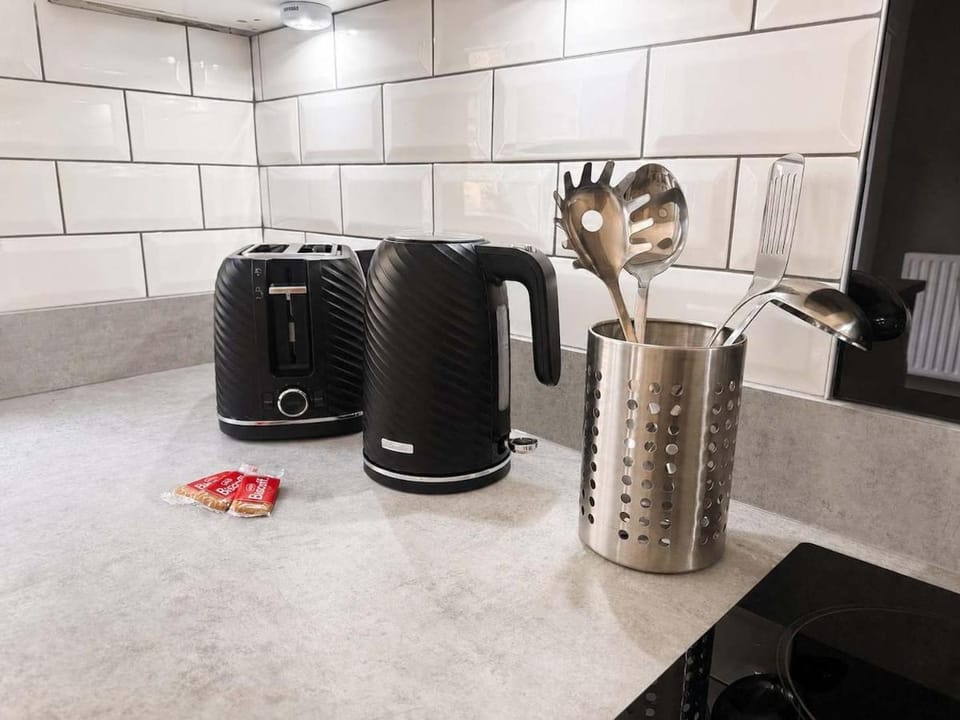 Coffee/tea facilities, Kitchen or kitchenette, toaster
