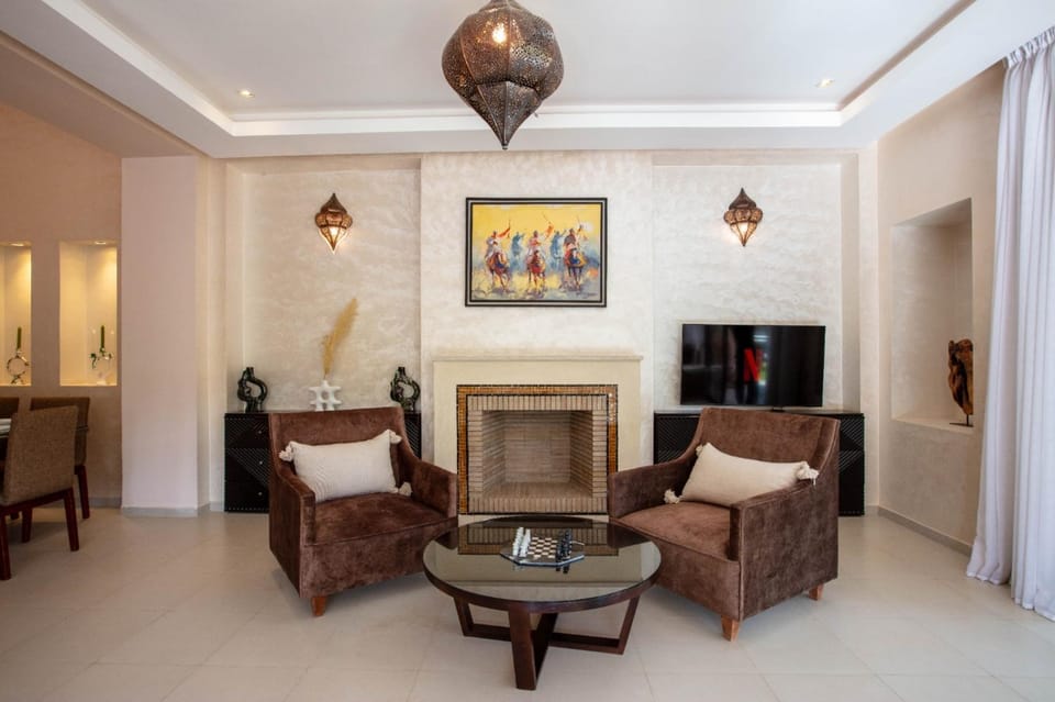 Serene Villa Golf Noria Marrakech Private Garden Golf View 3 Bedrooms - Mo Villa in Marrakesh