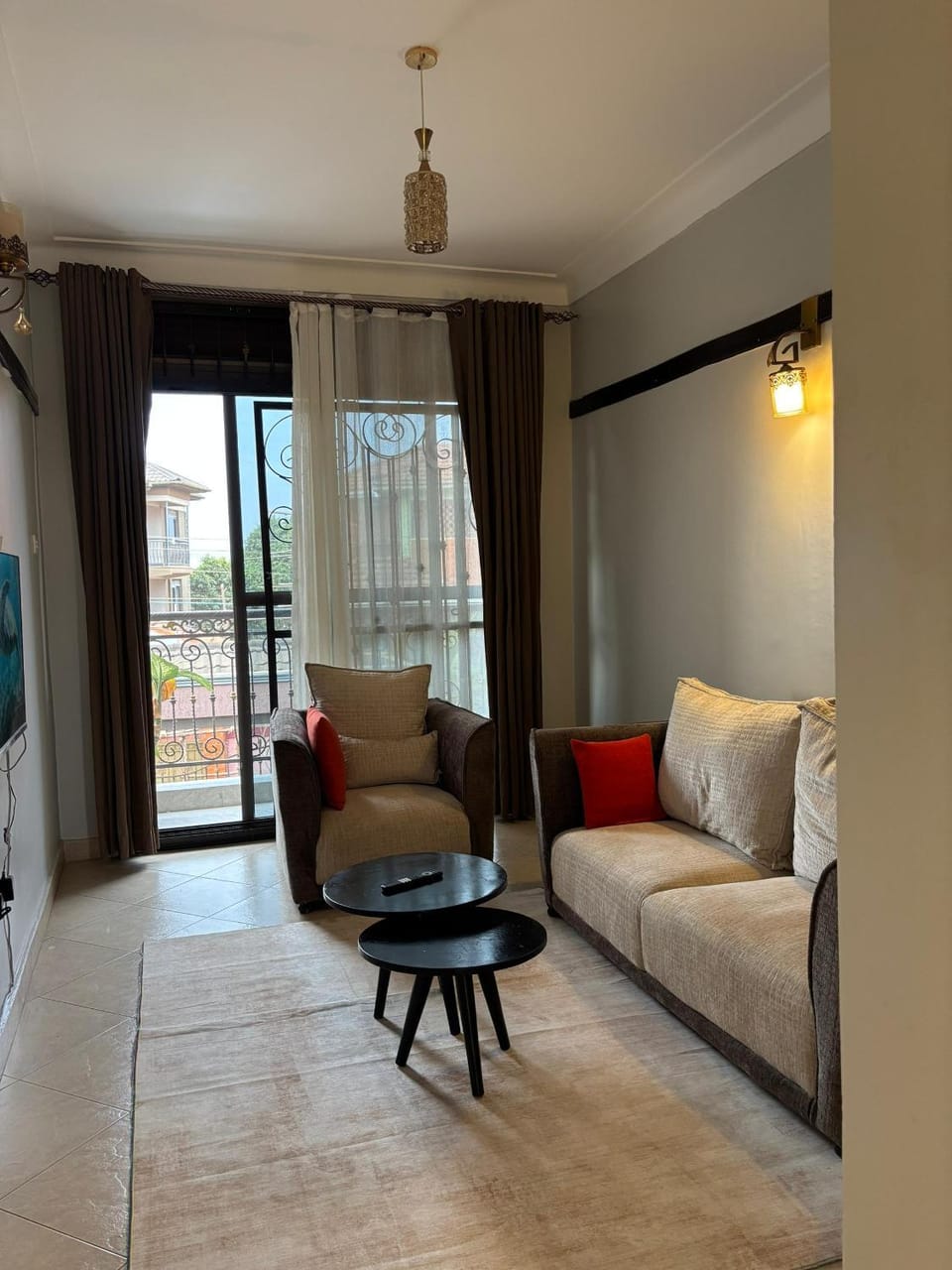 Living room, Photo of the whole room, Seating area