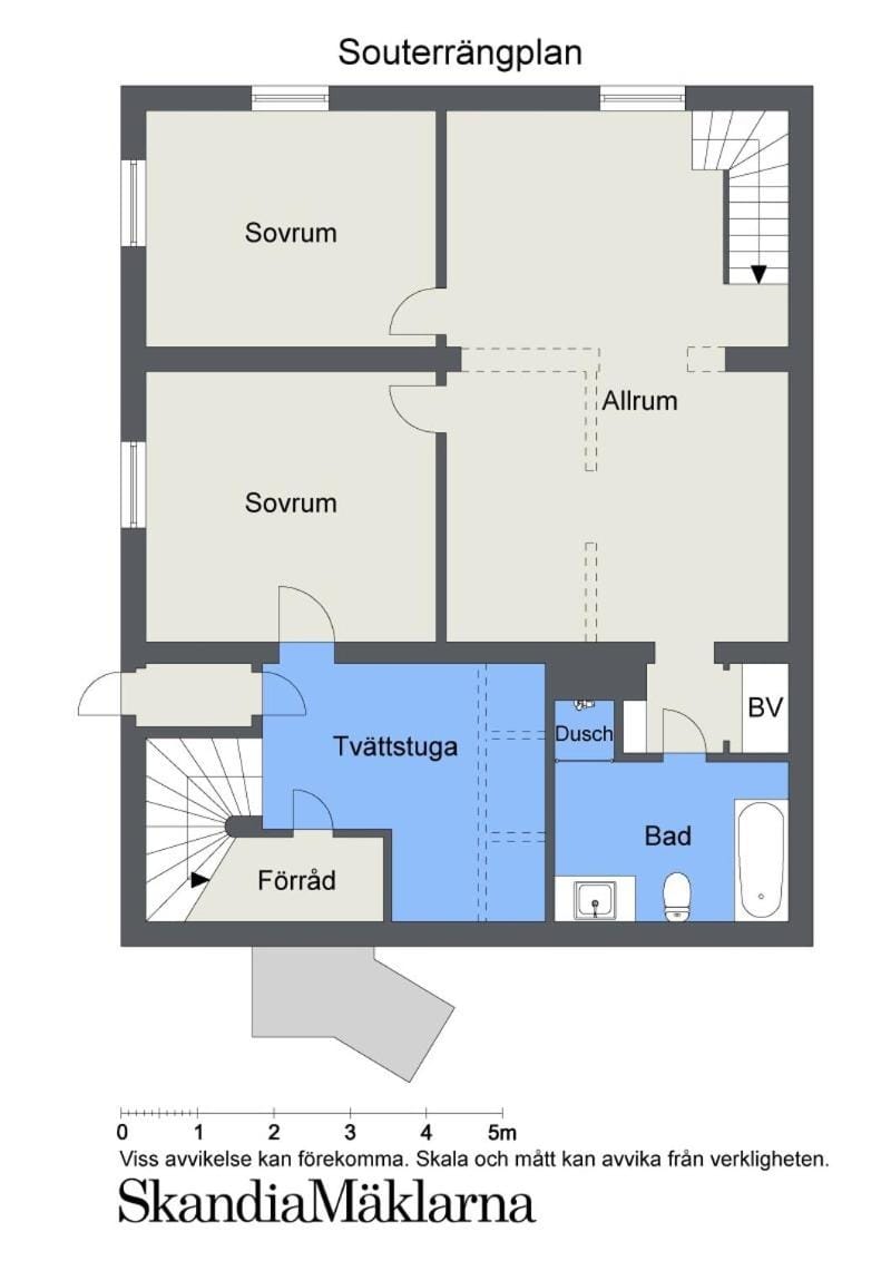 Spacious scenic Apartment in Huddinge