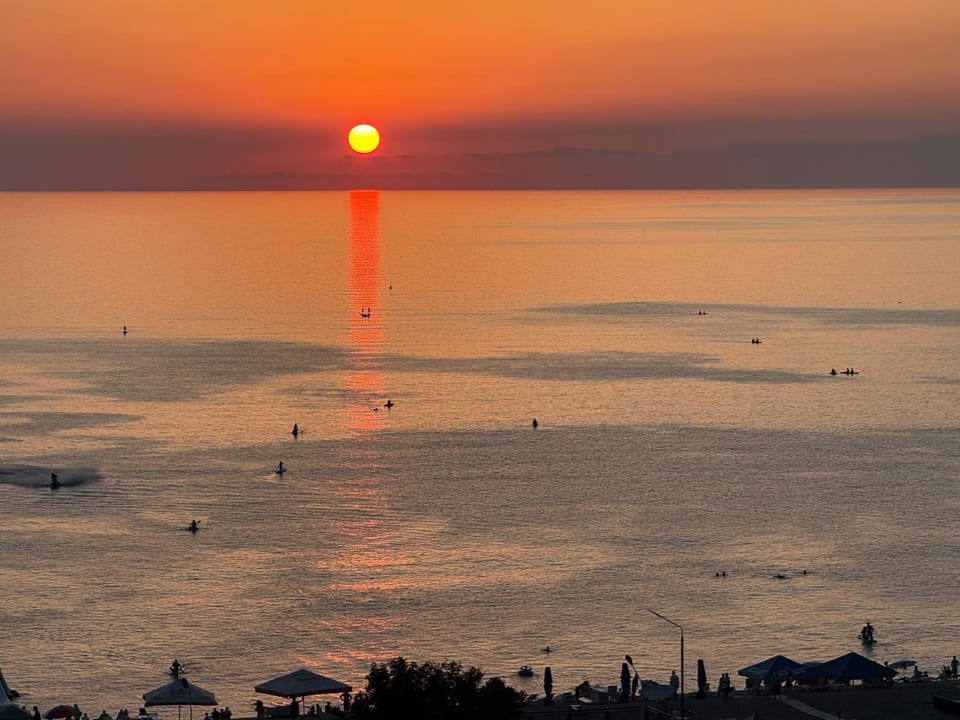 Beach, Sea view, Sunrise, Sunset