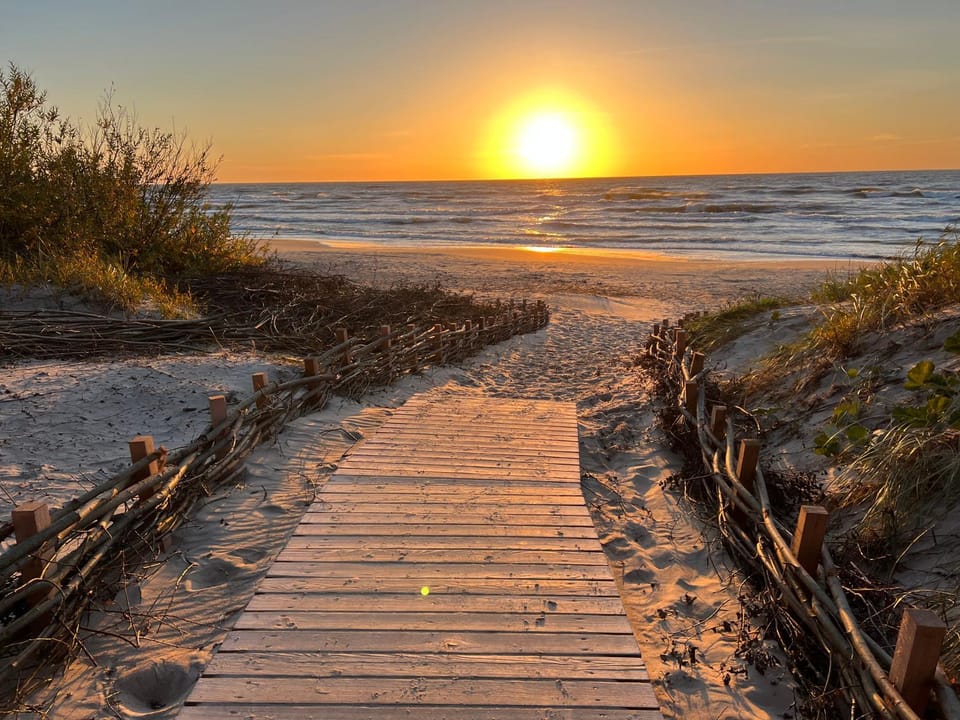 Beach, Sunset