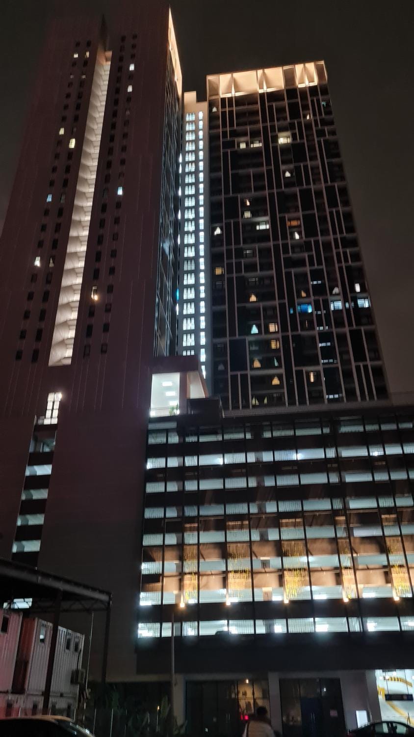 Property building, Night