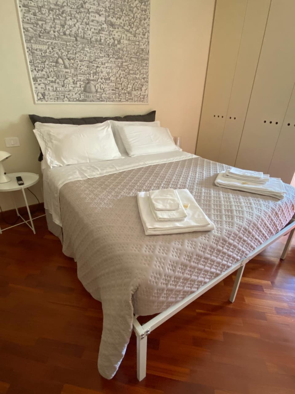 Bed, Bedroom, wardrobe