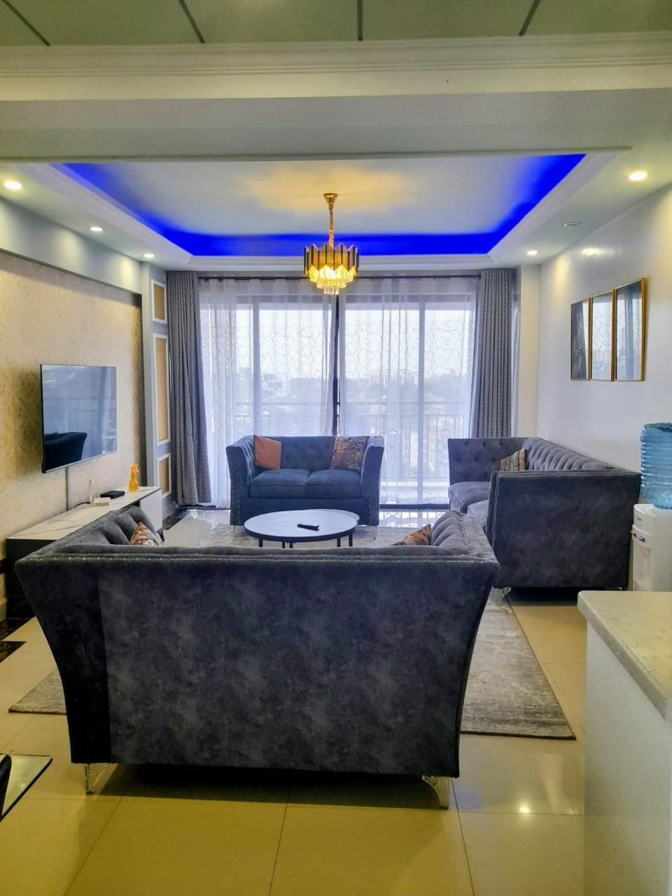 celestial three bedroom apartment with heated swimming pool fully equipped gym ample parking space children playing ground and a relaxing rooftop with amazing scenic views Apartment in Nairobi