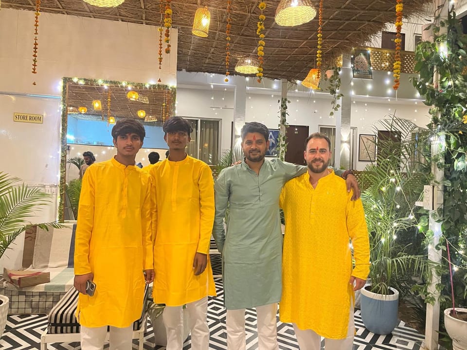 group of guests
