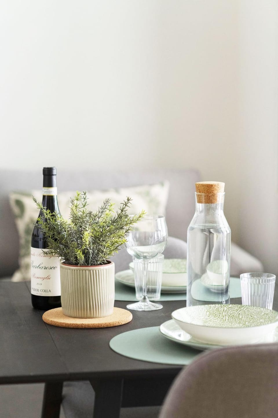 Dining area, Lunch