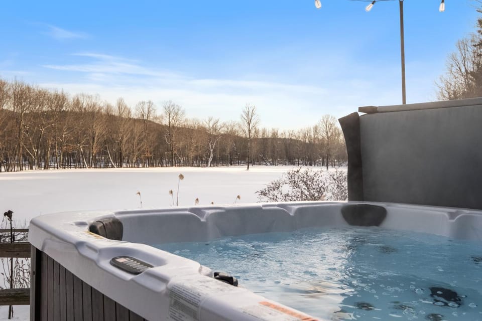 Natural landscape, Winter, Hot Tub, Hot Tub