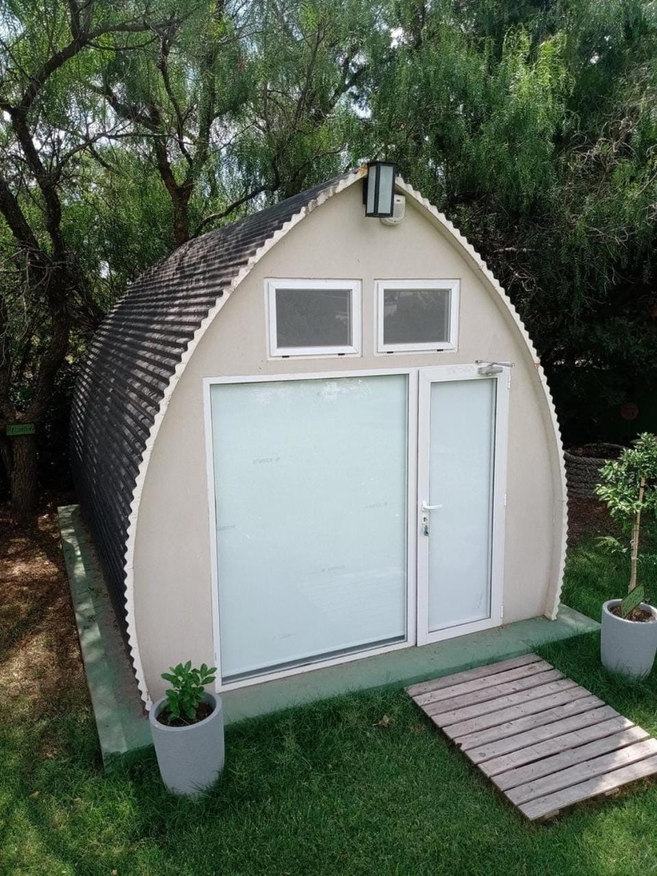 Property building, Garden