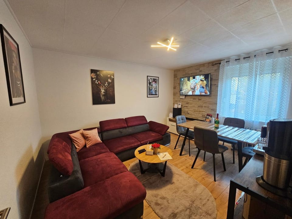 Kitchen or kitchenette, Living room, Dining area, minibar