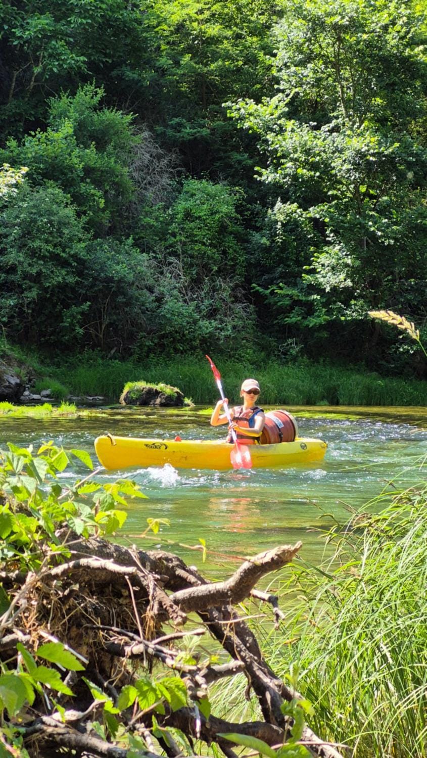 Off site, Day, Natural landscape, Summer, Canoeing, Seasons, Time of day