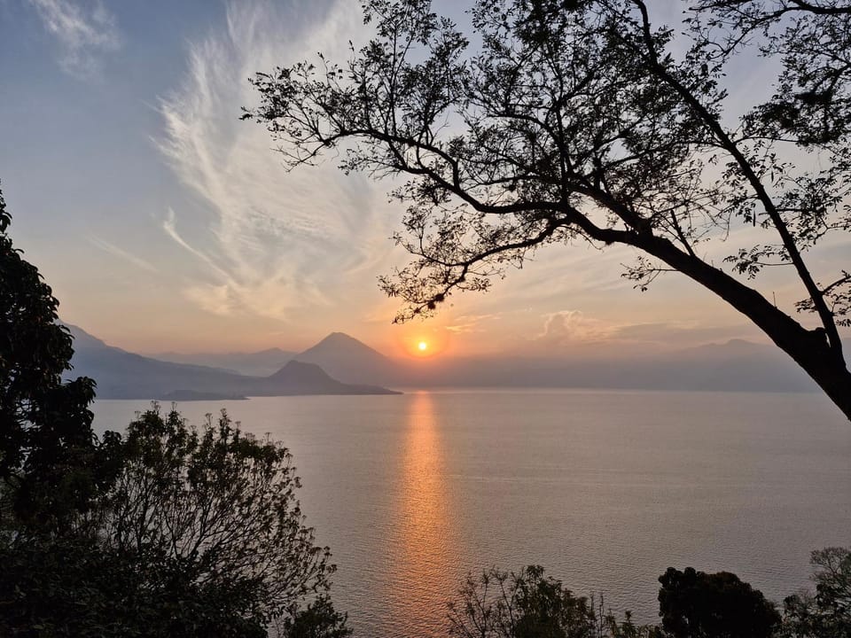 Lake view, Sunset