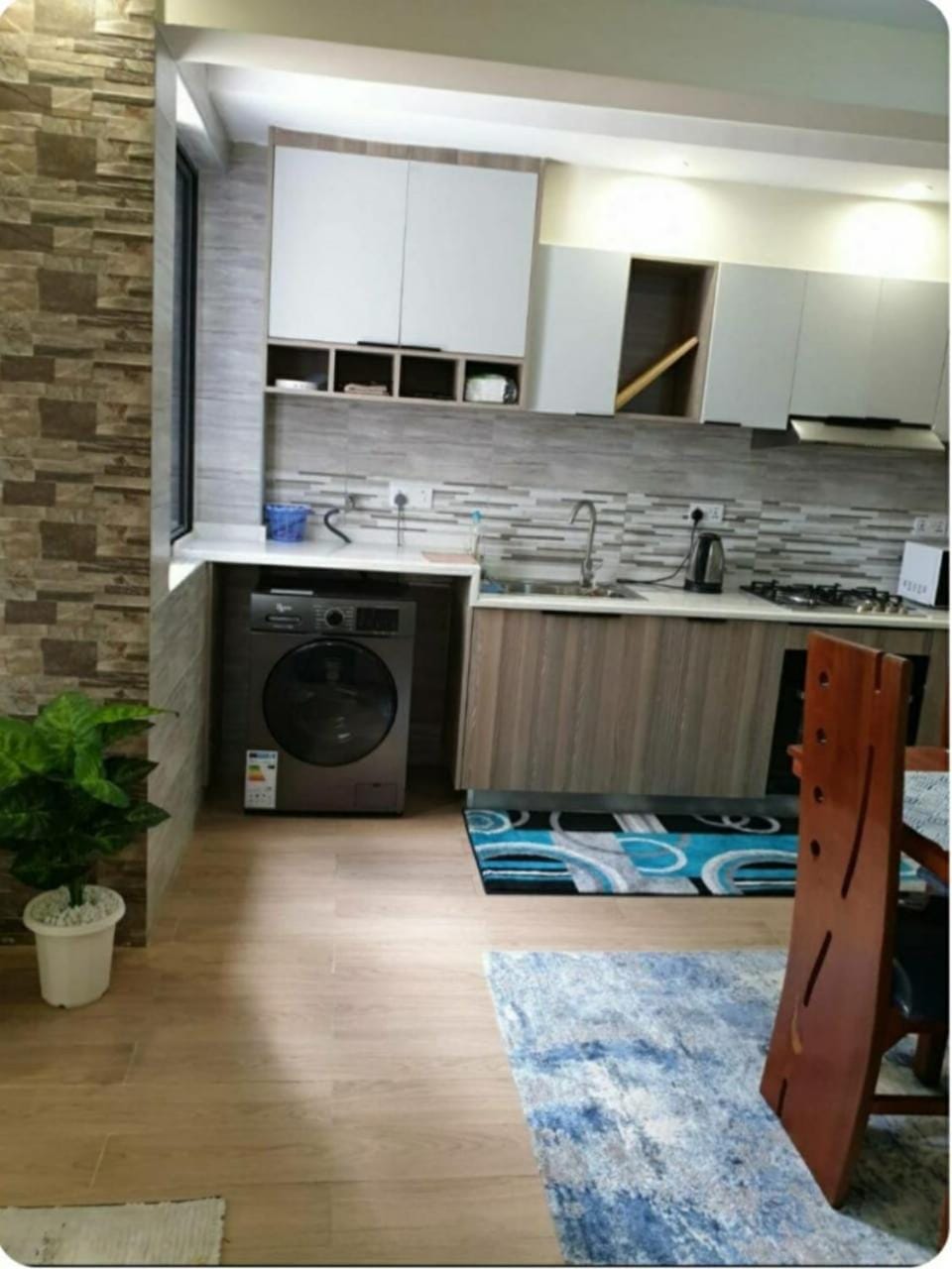 beautifully furnished one bedroom with children playground private parking fully equipped gym swimming pool and scenic city views Apartment in Nairobi