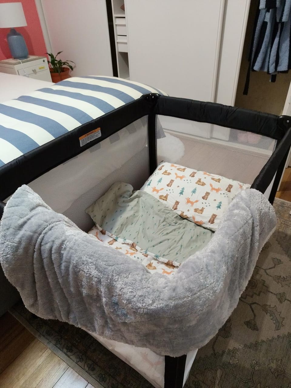 Lobby or reception, Bedroom, cot
