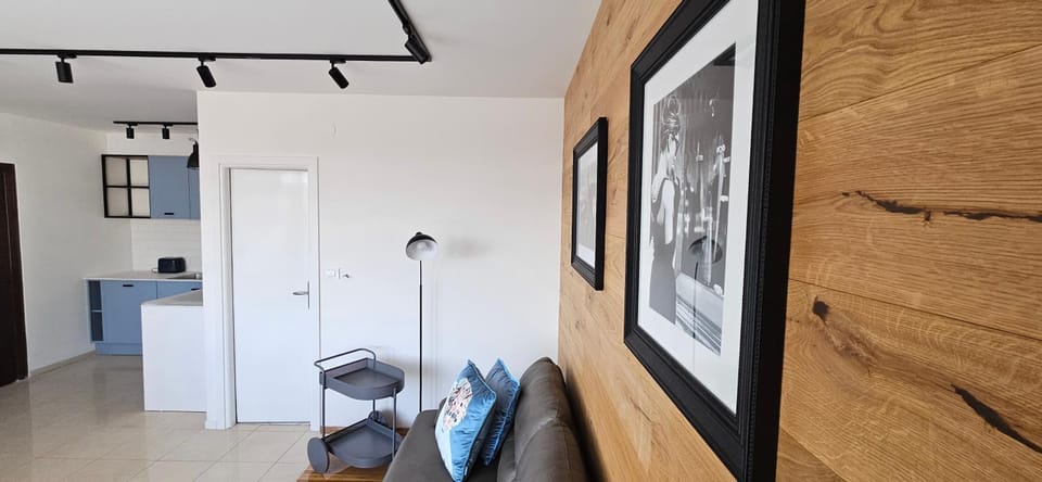 Bed, TV and multimedia, Kitchen or kitchenette, Living room, Seating area