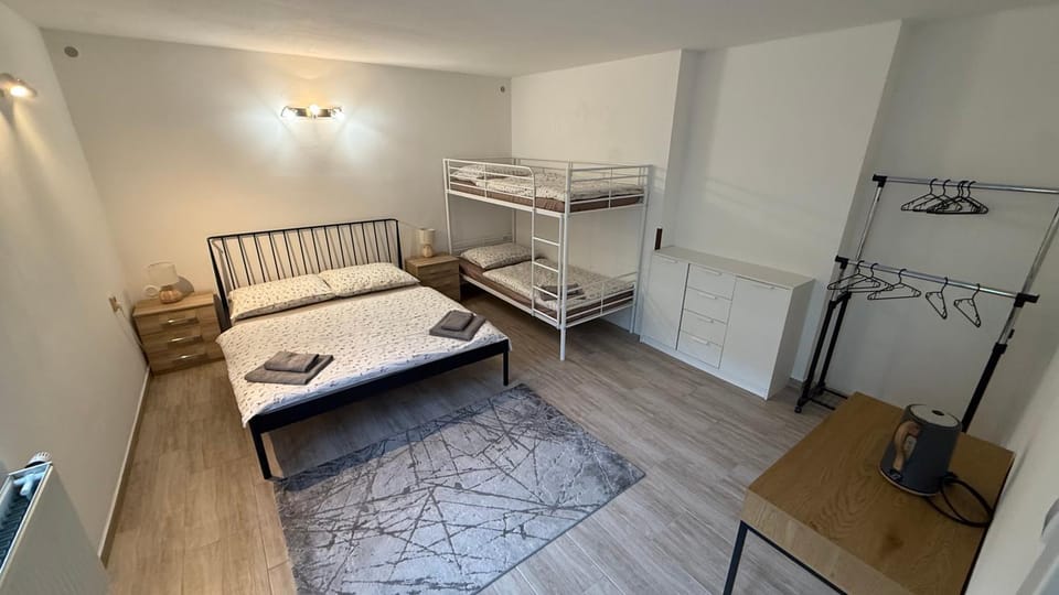 Bed, Photo of the whole room, Bedroom, bunk bed