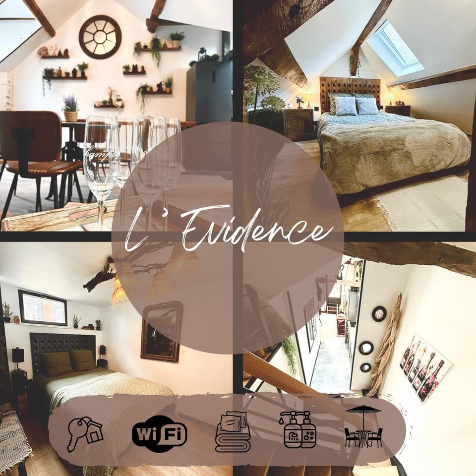 L'Evidence, appartement authentique - Epernay Apartment in Epernay