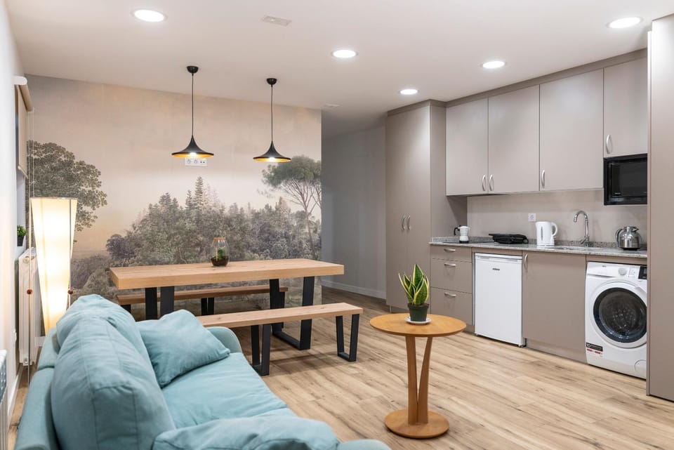 Living room, Seating area, dishwasher, stove, washing machine