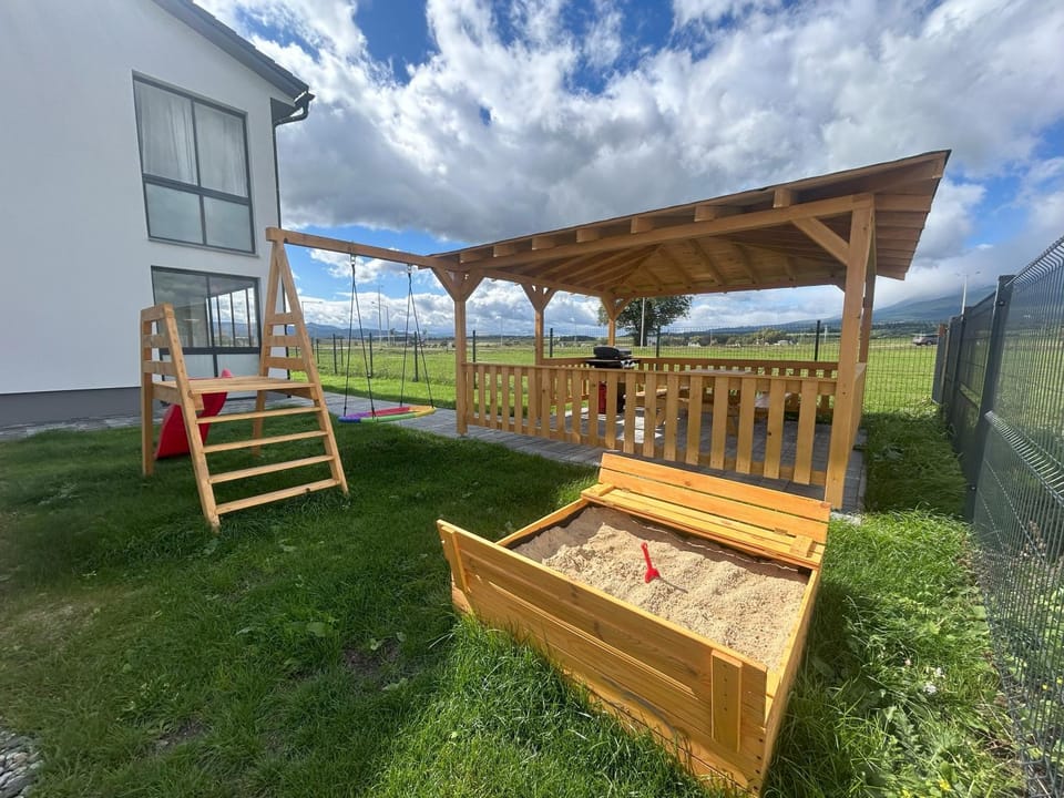Off site, Children play ground, Seating area