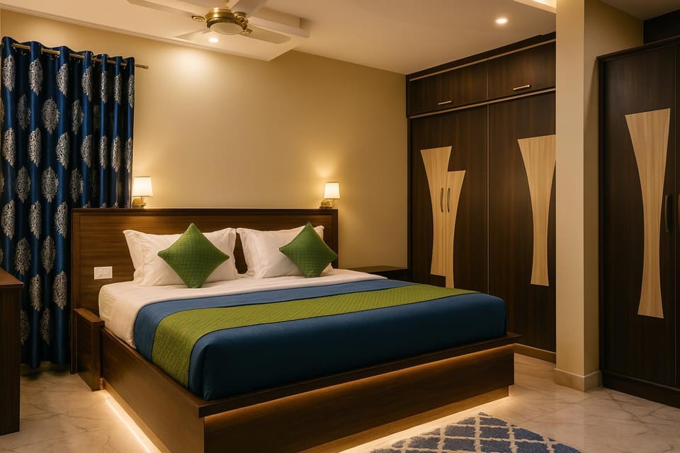 Bed, Photo of the whole room, Bedroom