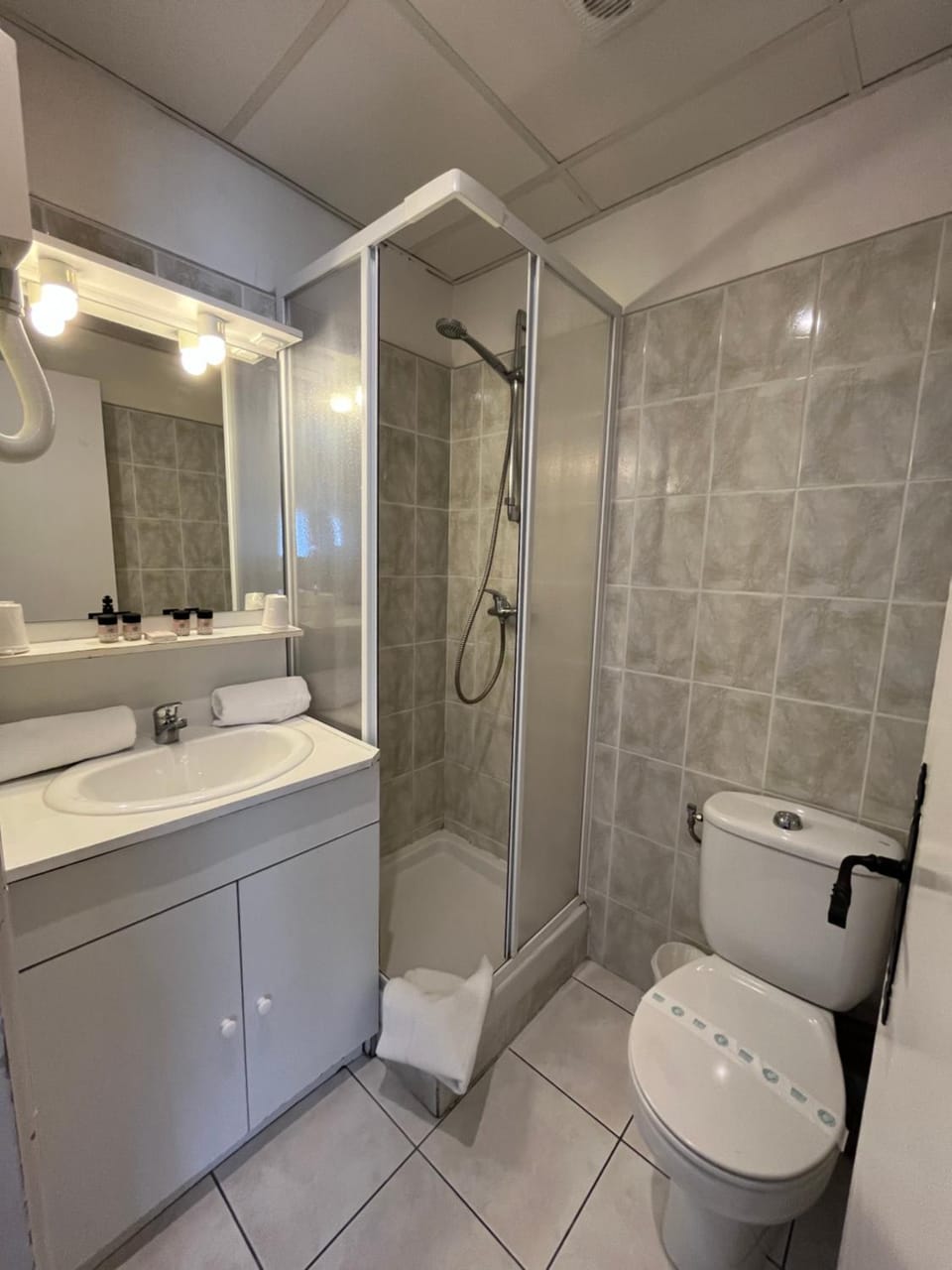 Shower, Toilet, Bathroom, towels