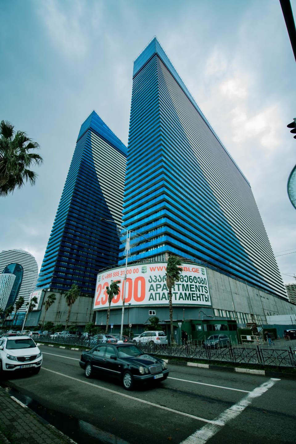 Property building, City view, Location
