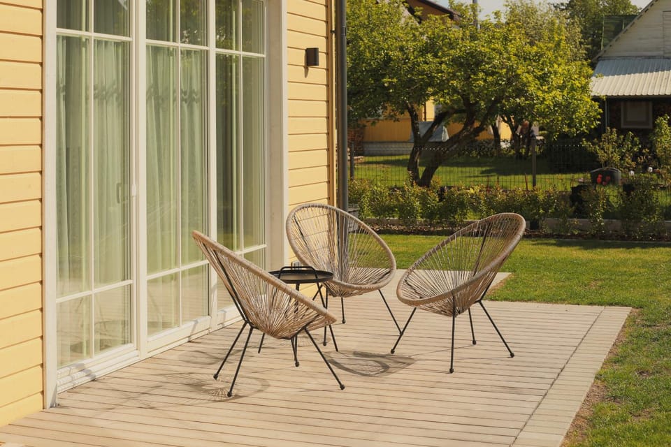 Patio, Day, Garden, Balcony/Terrace